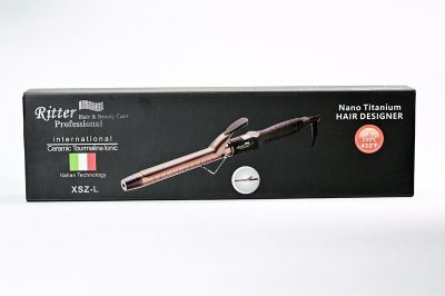 מסלסל מקצועי ריטר צג דיגיטלי 230 מעלות חום.קוטר 28