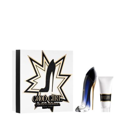 בושם מארז גוד גירל לבן בושם 8 מל א.ד.פ וקרם גוף 100 מל.