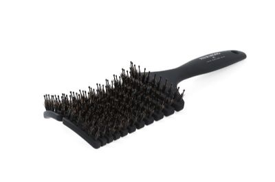 מברשת הרמוסו שחורה מיוחדת להתרת קשרים ועיסוי הקרקפת