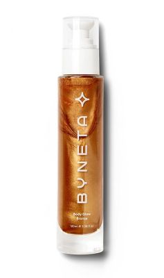 ברונזר קטיפתי לגוף והמחשוף עם אפקט יהלומים למראה מנצנץ וזוהר של חזרה מחופשה בלתי נשכחת..