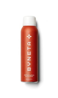 ספריי שיזוף המעניק גוון שזוף וזוהר לפנים ולמחשוף.