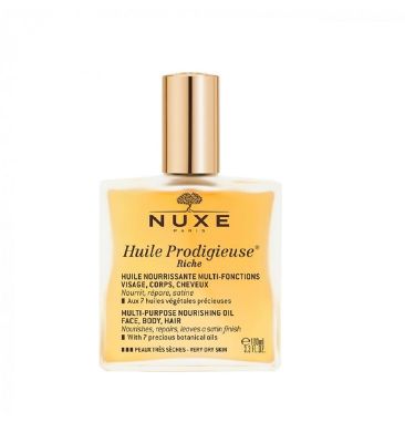 שמן נוקס לעור יבש מאד מתאים לגוף פנים ושיער מכיל שמנים יוקרתיים