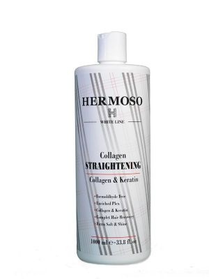 החלקת שיער הרמוסו וויט ליין אורגנית משולבת בעלת נוסחה מהפכנית מטפלת בשיער פגום ומחליקה לצמיתות.